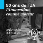 Visuel du podcast "50 ans de l'UA" - Sous-série : "L'innovation comme moteur"